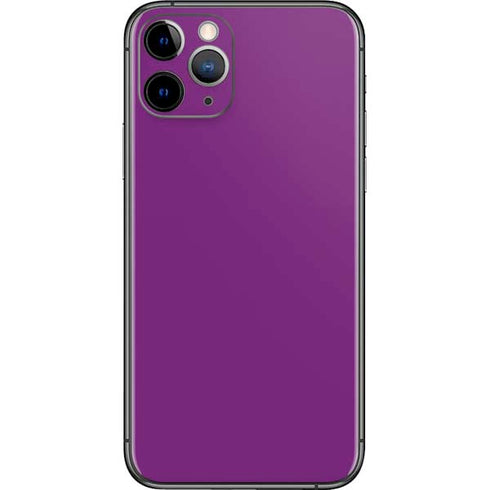 Purple Solid iPhone 11 Pro Skin